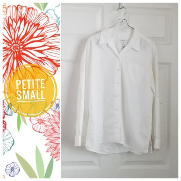 Liz Claiborne White Button Down 